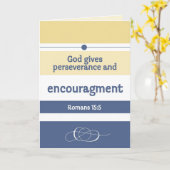 Ermutigungsskripte Karte (Gelbe Blume)