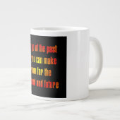 Ermutigungszitat # 112 Jumbo-Tasse (Vorderseite Rechts)