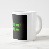 Ermutigungszitat # 114 Jumbo-Tasse (Vorderseite Rechts)
