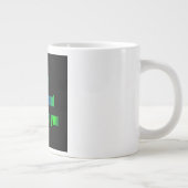 Ermutigungszitat # 116 Jumbo-Tasse (Rechts)