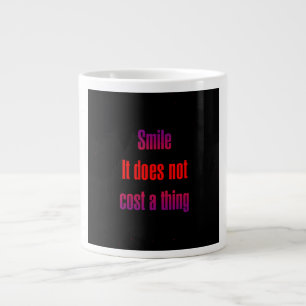 Ermutigungszitat # 131 Jumbo-Tasse