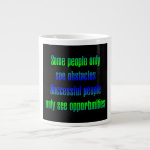 Ermutigungszitat # 135 Jumbo-Tasse
