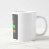 Ermutigungszitat # 141 Jumbo-Tasse (Rechts)
