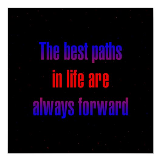 Ermutigungszitat # 150 poster (Vorderseite)