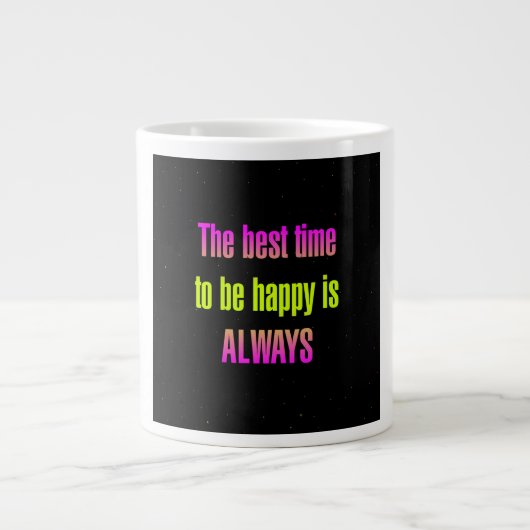Ermutigungszitat # 152 Jumbo-Tasse (Vorderseite)