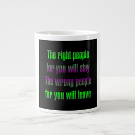 Ermutigungszitat # 156 Jumbo-Tasse