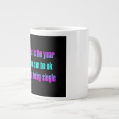 Ermutigungszitat # 165 Jumbo-Tasse (Vorderseite Rechts)