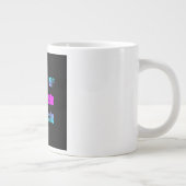 Ermutigungszitat # 176 Jumbo-Tasse (Rechts)