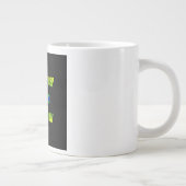 Ermutigungszitat # 179 Jumbo-Tasse (Rechts)