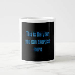 Ermutigungszitat # 180 Jumbo-Tasse