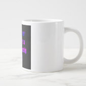 Ermutigungszitat # 195 Jumbo-Tasse (Rechts)