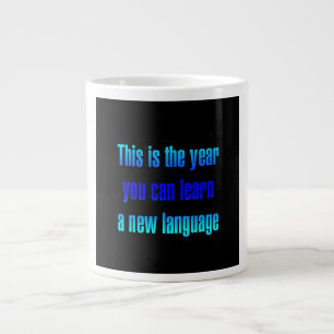 Ermutigungszitat # 200 Jumbo-Tasse