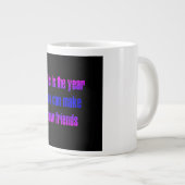 Ermutigungszitat # 210 Jumbo-Tasse (Vorderseite Rechts)