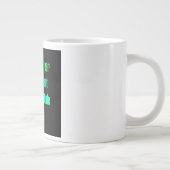 Ermutigungszitat # 218 Jumbo-Tasse (Rechts)