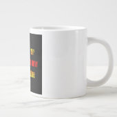 Ermutigungszitat # 222 Jumbo-Tasse (Rechts)