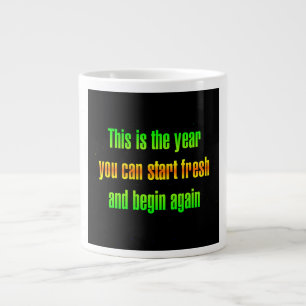 Ermutigungszitat # 224 Jumbo-Tasse