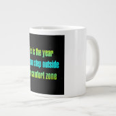 Ermutigungszitat # 227 Jumbo-Tasse (Vorderseite Rechts)