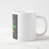 Ermutigungszitat # 229 Jumbo-Tasse (Rechts)
