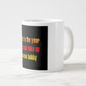 Ermutigungszitat # 237 Jumbo-Tasse (Vorderseite Rechts)