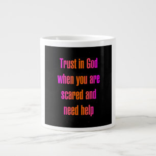 Ermutigungszitat # 249 Jumbo-Tasse