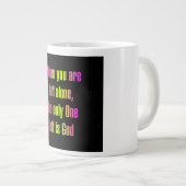 Ermutigungszitat # 256 Jumbo-Tasse (Vorderseite Rechts)