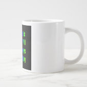Ermutigungszitat # 257 Jumbo-Tasse (Rechts)