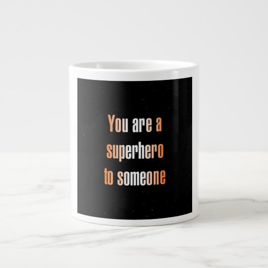 Ermutigungszitat # 261 Jumbo-Tasse (Vorderseite)