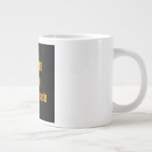 Ermutigungszitat # 267 Jumbo-Tasse (Rechts)