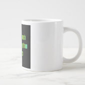 Ermutigungszitat # 272 Jumbo-Tasse (Rechts)