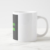 Ermutigungszitat # 27 Jumbo-Tasse (Rechts)