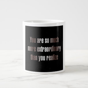 Ermutigungszitat # 288 Jumbo-Tasse