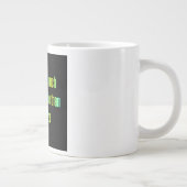 Ermutigungszitat # 294 Jumbo-Tasse (Rechts)