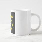 Ermutigungszitat # 29 Jumbo-Tasse (Rechts)