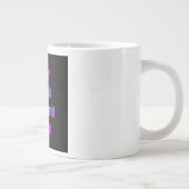 Ermutigungszitat # 2 Jumbo-Tasse (Rechts)