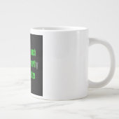 Ermutigungszitat # 302 Jumbo-Tasse (Rechts)