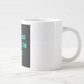 Ermutigungszitat # 304 Jumbo-Tasse (Rechts)