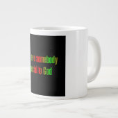 Ermutigungszitat # 316 Jumbo-Tasse (Vorderseite Rechts)