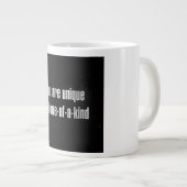 Ermutigungszitat # 320 Jumbo-Tasse (Vorderseite Rechts)