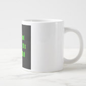 Ermutigungszitat # 323 Jumbo-Tasse (Rechts)