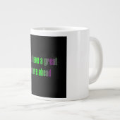 Ermutigungszitat # 327 Jumbo-Tasse (Vorderseite Rechts)