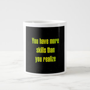 Ermutigungszitat # 331 Jumbo-Tasse