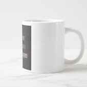 Ermutigungszitat # 336 Jumbo-Tasse (Rechts)
