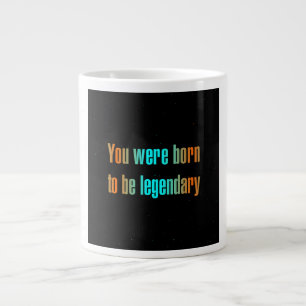 Ermutigungszitat # 345 Jumbo-Tasse