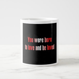 Ermutigungszitat # 349 Jumbo-Tasse