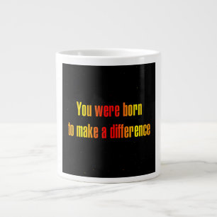 Ermutigungszitat # 350 Jumbo-Tasse