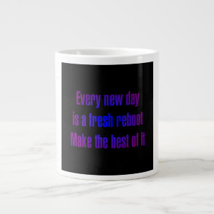 Ermutigungszitat # 35 Jumbo-Tasse