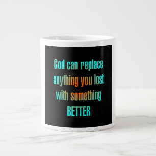Ermutigungszitat # 42 Jumbo-Tasse
