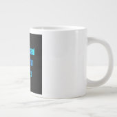 Ermutigungszitat # 46 Jumbo-Tasse (Rechts)