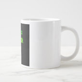 Ermutigungszitat # 69 Jumbo-Tasse (Rechts)