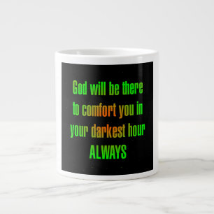 Ermutigungszitat # 74 Jumbo-Tasse